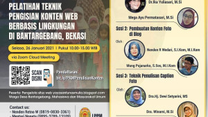SEMA Fakultas Ilmu Komunikasi Universitas Jayabaya mengadakan Pengabdian Masyarakat terkait Pelatihan Teknik Pengisian Konten Web